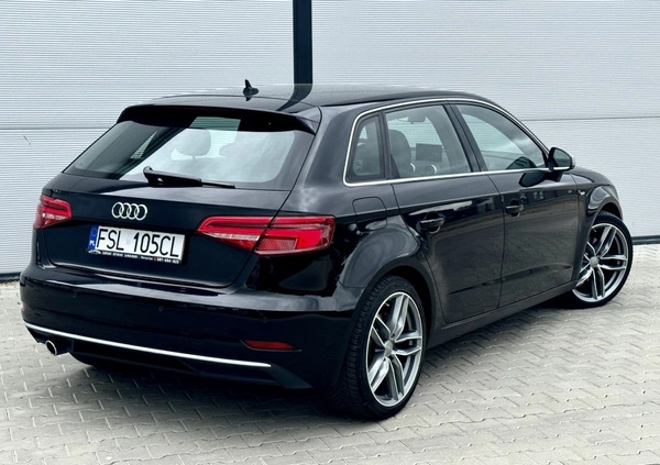 Audi A3 cena 59999 przebieg: 215324, rok produkcji 2016 z Tolkmicko małe 596